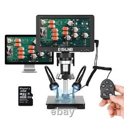 1000X HD Digital Microscope with 7'' Large Screen Picture Video Recorder With 32G