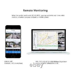 1080N 8CH GPS 4G HDD Car DVR MDVR Video Recorder CCTV Camera Monitor on PC Phone