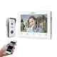 10 Inch Wireless/wifi Smart Ip Video Doorbell Intercom System, 1xtouch Screen Mo