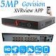 16/8/4 Channel Cctv Video Recorder Dvr 5mp 1080p For Home Security Camera System
