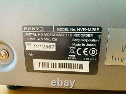 1 x Sony HVR M25E, Digital HD Videocassette Recorder