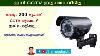 200 Cctv Low Cost Digital Video Recorder Cctv Camera