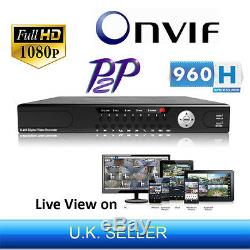 24 Channel 1080P FULL HD 960H ONVIF P2P NVR Network Digital Video Recorder HDMI