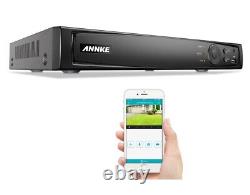 2TB ANNKE 8MP 4K 8CH Video Recorder NVR for PoE Home Security System Inc cables