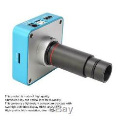 34MP HDMI USB HD 1080P Video Digital Zoom Industrial Microscope Camera Recorder