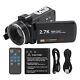 3.0in Digital Video Camera 18x Zoom Ips Touch Screen Recorder 2.7k 30mp