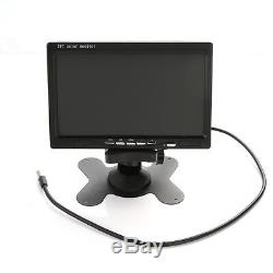 4CH Car Digital Mobile DVR Security Video Recorder SD + 4 Camera + 7 Screen Set