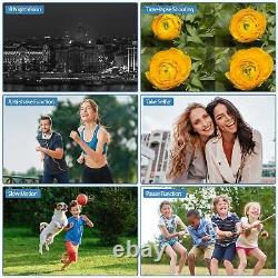 4K 56MP Digital Video Camera for Recording Life, Lesson, Travel, Party, Wedding
