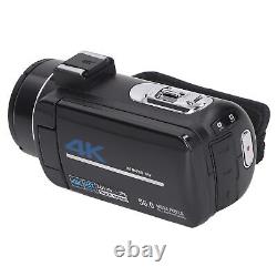 4K Digital Camera Camcorder 18X 56MP Video Recorder Support WiFi Connection