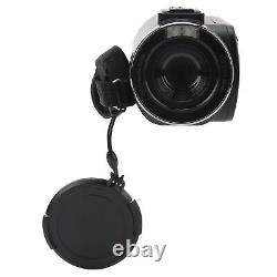 4K HD Digital Video Camera WiFi Recording Camcorder DV Microphone Lens Set