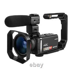 4K ORDRO Vlog Video Camera 100X Digital Zoom Camcorder Recorder With Controller