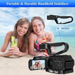 4K Video Camcorder WIFI 30X Digital Zoom HD Touch Screen Recorder Video Camera