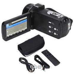 4K Video Camera Camcorder 18X Digital Zoom 56MP Video Recorder 3.0in Touch S GF0