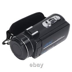 4K Video Camera Camcorder 18X Digital Zoom 56MP Video Recorder 3.0in Touch S GF0