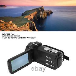 4K Video Camera Camcorder 18x Digital Zoom 48MP Vlogging Recorder 3.0 Inch