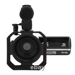 4K Video Camera Camcorder 48MP Digital Camera Recorder 3.0in IPS Touchscreen