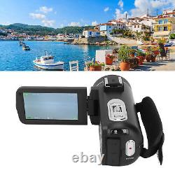 4K Video Camera Camcorder 48MP Digital Camera Recorder 3.0in IPS Touchscreen