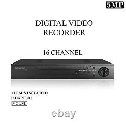 5MP 4 8 16 32 Channel DVR CCTV Digital Video Recorder 1920P AHD TVI CVI CVBS UK