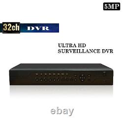 5MP 4 8 16 32 Channel Digital CCTV Video Recorder DVR AHD 1920P VGA HDMI BNC UK