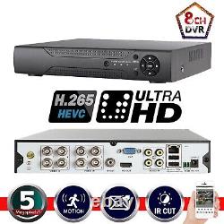 5MP CCTV DVR 8 Channel AHD 1920P Digital Video Recorder VGA HDMI BNC UK