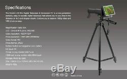 5 TFT 50x Digital Telescope HD 1080P Binoculars Video Photo Recorder + 8GB Card
