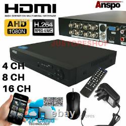 8/4CH 16CH CCTV DVR Digital Video Recorder AHD 1080N HD HDMI BNC Security System