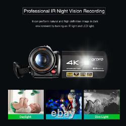 AC3 4K Digital Video 24MP 30X DV Recorder U9G8