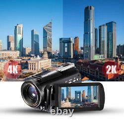 AC3 4K Digital Video Camera Camcorder 24MP 30X DV Recorder B7O6