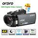 Ae8 Digital 4k Video Camera Touch 3.0 Ips 16x Digtal Zoom Recorder Night Vision