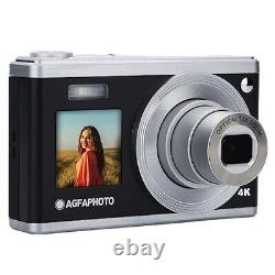 AGFA PHOTO DC9200 24MP 10x Zoom Compact Digital Camera- Black