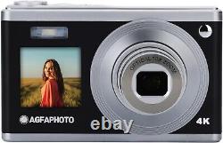 AGFA PHOTO DC9200 24MP 10x Zoom Compact Digital Camera- Black