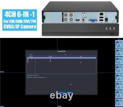 AHD DVR AI H. 265 Hybrid NVR Digital Video Recorder 4-16CH 5MP-N For 2-5MP AHD-IP