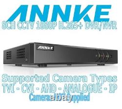 ANNKE 5IN1 8CH CCTV 1080P H. 265+ Digital Video Recorder DVR (WD 3TB HD) 407