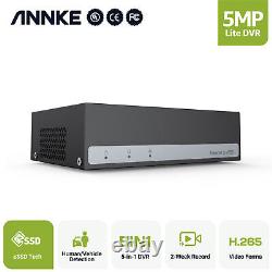 ANNKE 5MP Lite 8CH ESSD DVR Mini CCTV Digital Video Recorder 2 Weeks Record Home