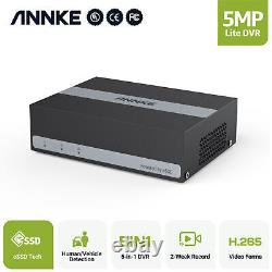ANNKE 5MP Lite 8CH ESSD DVR Mini CCTV Digital Video Recorder Security 2 Weeks
