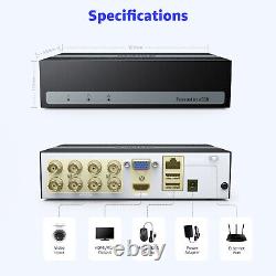 ANNKE 5MP Lite CCTV 8CH Mini ESSD DVR Digital Video Recorder Home Security 1TB