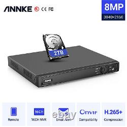 ANNKE 8CH 8MP 4K Video H. 265+Network Recorder NVR for Home Security PoE System