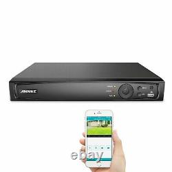 ANNKE 8CH 8MP Video H. 265+ Network Recorder PoE IP NVR for Home Security System
