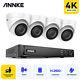 Annke H800 4k 8ch Poe Ip Video Nvr Cctv System 8mp Audio In Home Security Camera