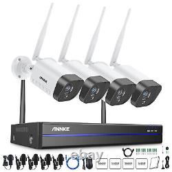 ANNKE Wireless 5MP 8CH NVR 3MP CCTV IP Camera Audio In Home WiFi Security System