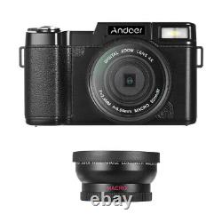 Andoer 1080P 3.0Digital Camera 4XZoom Video DV Recorder Cam Camcorder R6P0
