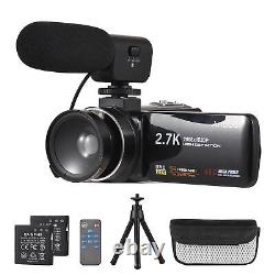 Andoer 2.7K Digital Video Camcorder DV Recorder 48MP 16X Digital X4W7