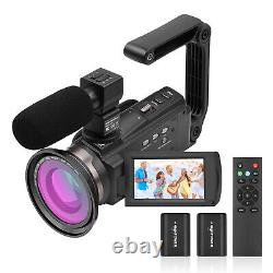 Andoer 4K/60FPS 48MP Digital Video Camera Set 1 Camcorder Recorder + 1 M8S5