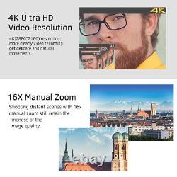 Andoer HDV-AE8 4K Digital Video Camera Camcorder DV Recorder 30MP 16X K2A6
