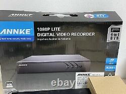 Annke Dn81r 8 Channel Digital Video 1TB Recorder With 4 Cameras
