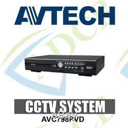 Avtech Avc798pvd 16ch Digital Video Recorder Dvr 4tb Usb Backup Cctv Security