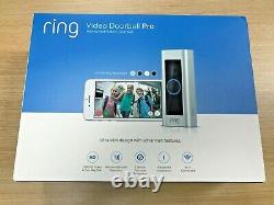 BNIB Hardwired Smart Ring Video Doorbell Pro, New & Battery-Free Full 1080p HD