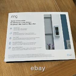 BNIB New Ring Pro 1080p HD Video Doorbell Pro Kit Never Used Wired Battery-Free