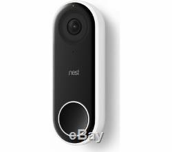 BRAND NEW Google Nest Hello Video WIRED Doorbell Black FREE P&P