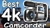 Best Camcorder 2022 Top Video Camera 4k Professional Camcorder For Vlogging Youtube Filmmaking